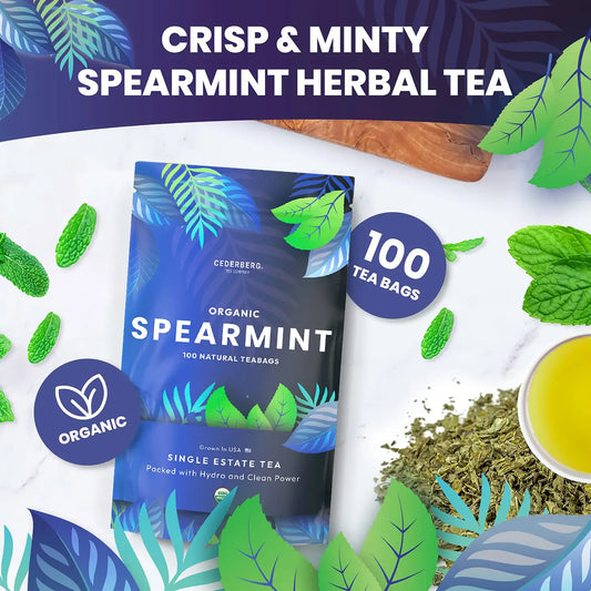 Spearmint Herbal Tea | Organic Herbal Tea From Single Origin
