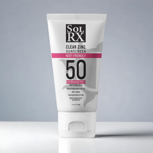 SoLRX Pure Mineral SPF 50 Nourishing Body Sunscreen + Vitamin E