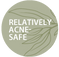 relatively acne safe