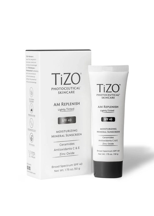 TiZO Photoceutical AM Replenish Lightly Tinted SPF 40